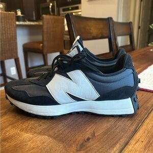 Men's New Balance Figs Black and White Sneakers